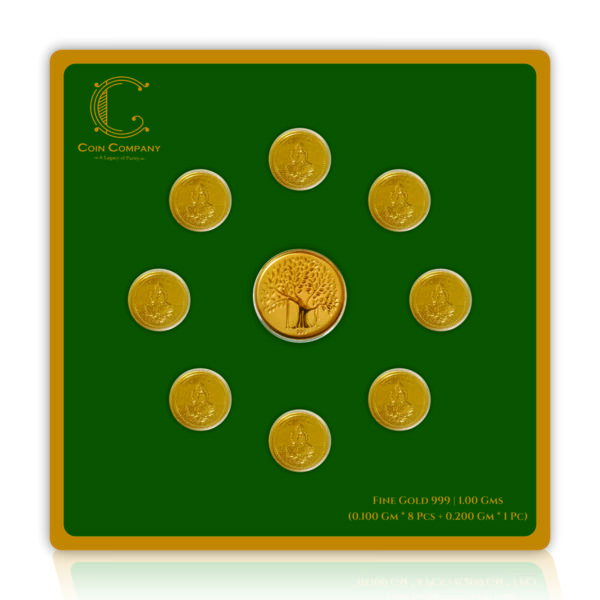 1 gm gold coin