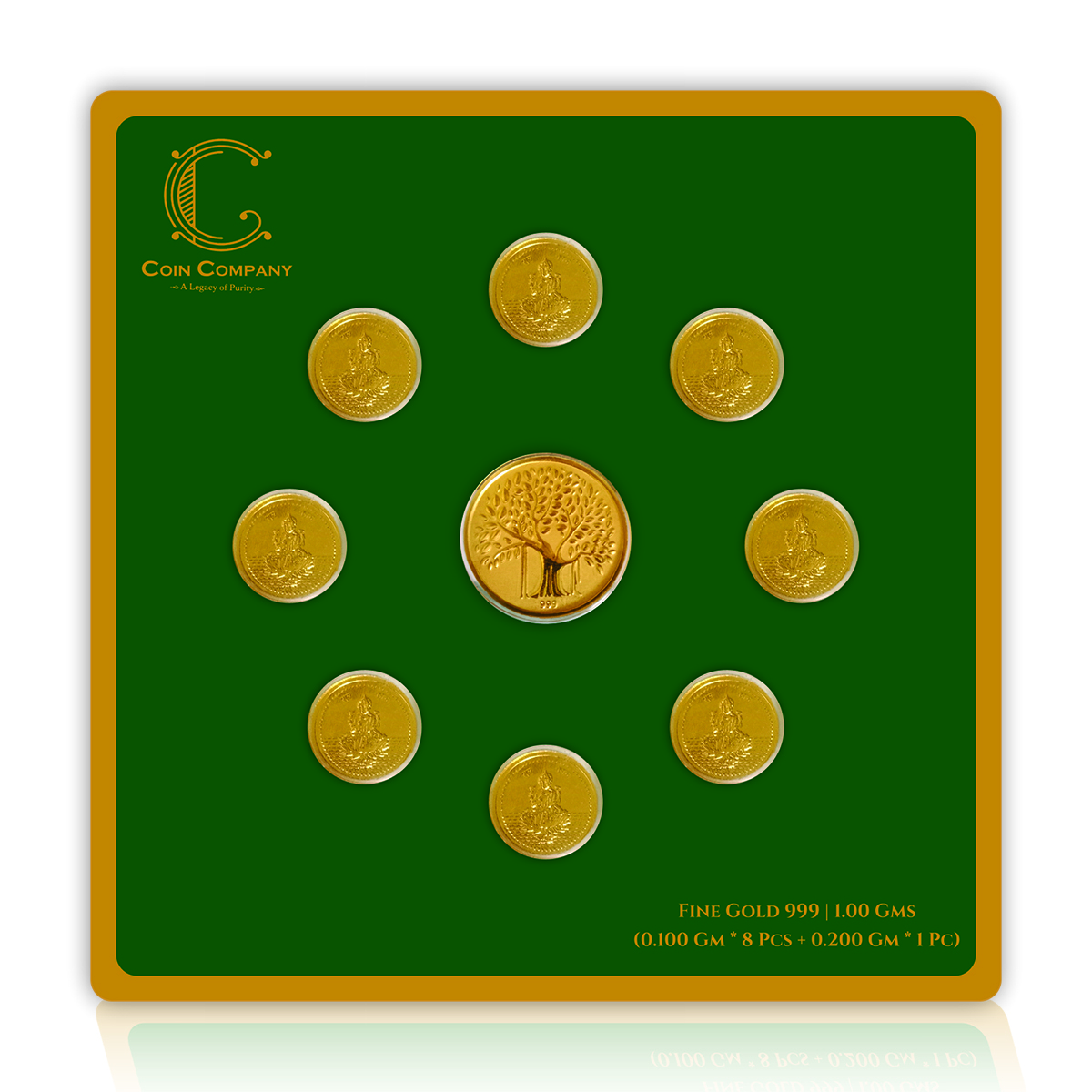 1 1GMGoldSet9Pc B
