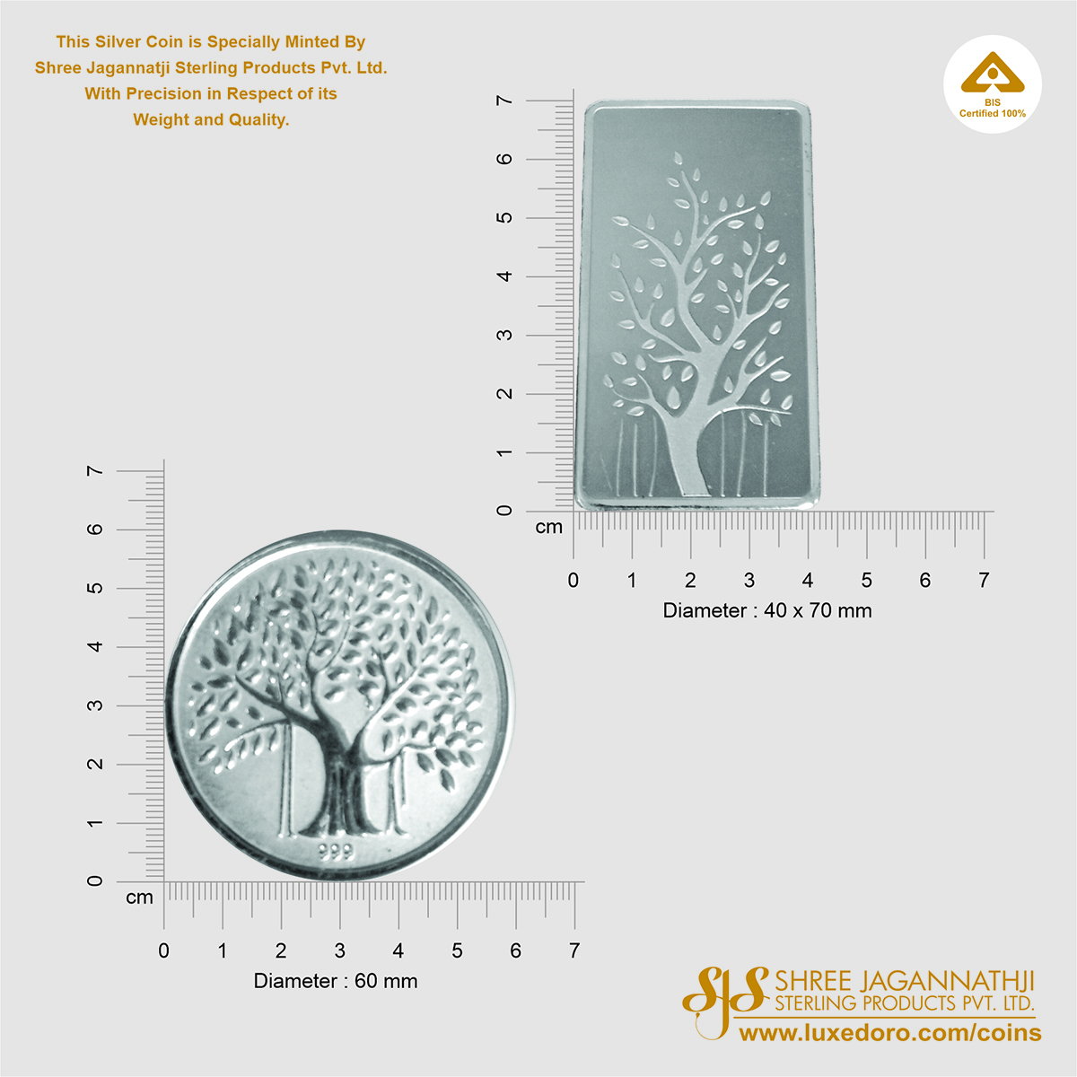 56 1Pc100gmBoxBarTree C